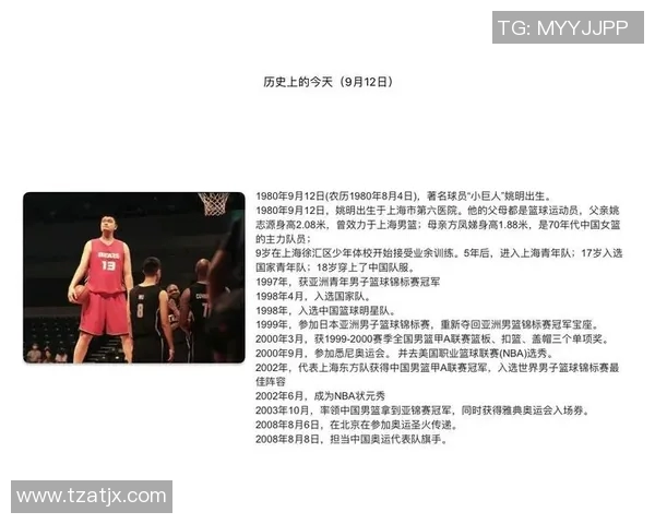 姚明在上海的篮球之路与城市发展的深度融合探索